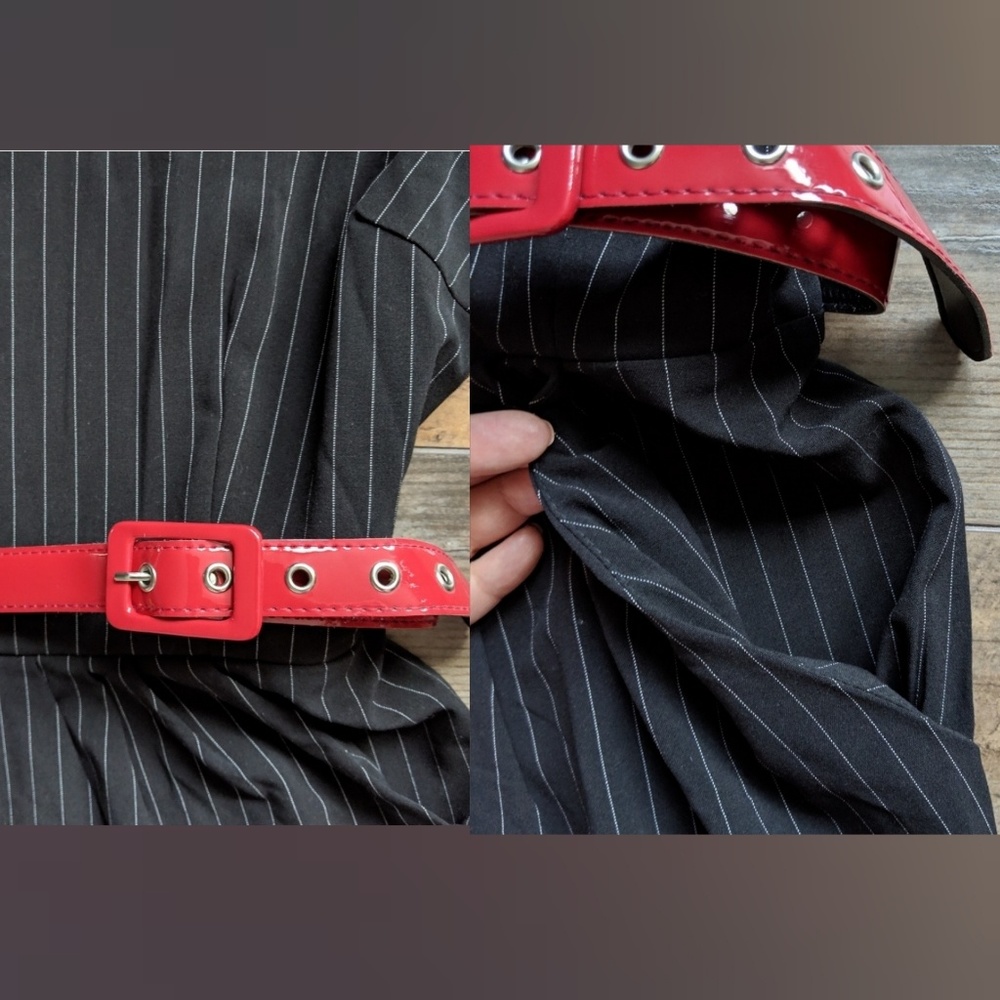 Dress with belt - Picture 6 of 8